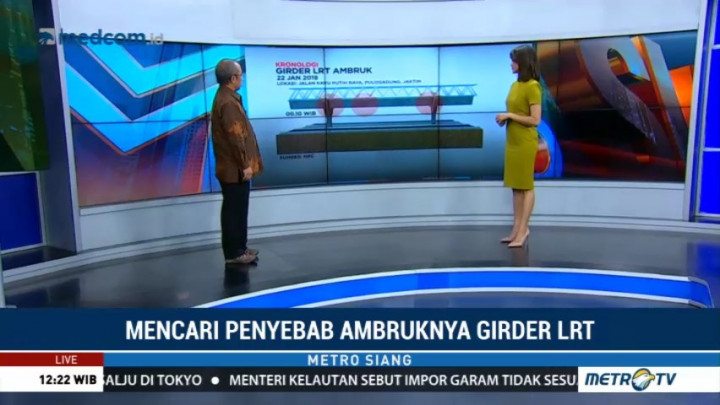 Mencari Penyebab Ambruknya Girder LRT
