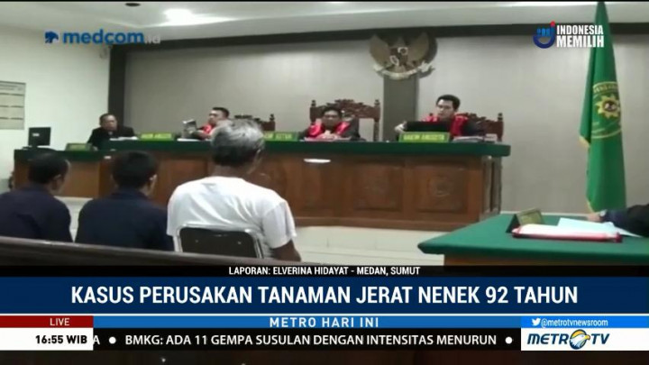 6 Terdakwa Perusakan Tanaman Divonis 4 Bulan 10 Hari Bui