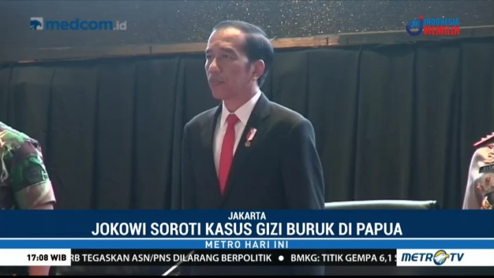 Presiden Instruksikan TNI-Polri Bentuk Satgas Pangan Atasi Gizi Buruk di Papua