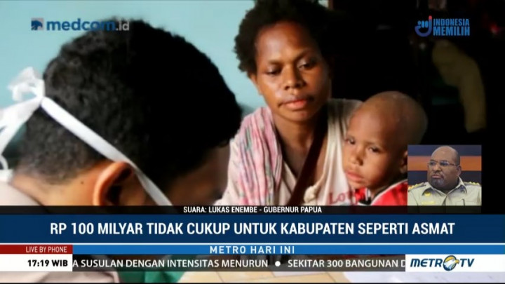 Gubernur Papua: Rp100 Miliar/Tahun tidak Cukup untuk Kabupaten Asmat