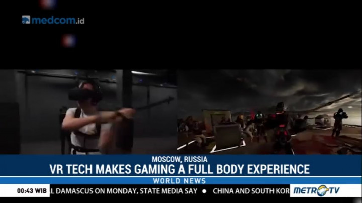 VR Tech Makes Gaming a Full Body Experience