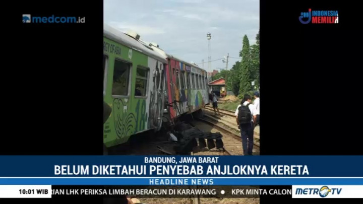 KA Argo Parahyangan Anjlok