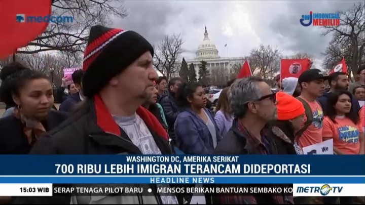 Imigran AS Gelar Aksi Protes di Washington DC