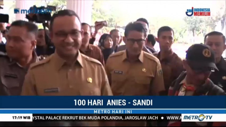 Rapor 100 Hari Kerja Anies-Sandi