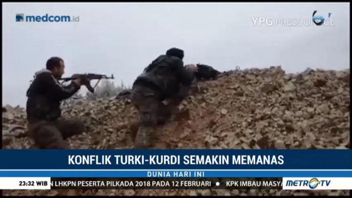 Pasukan Turki Berhasil Bangun Zona Aman di Afrin Suriah
