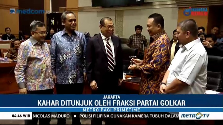 Kahar Muzakir Resmi Jabat Ketua Komisi III DPR