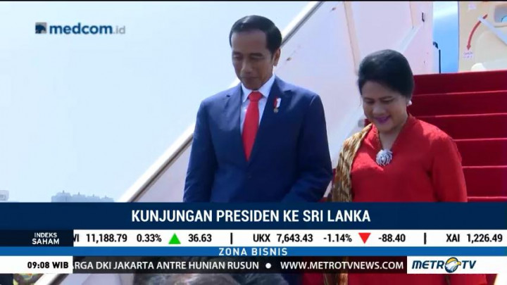 Ke Sri Lanka, Jokowi Ingin Perkuat Kerja Sama Ekonomi