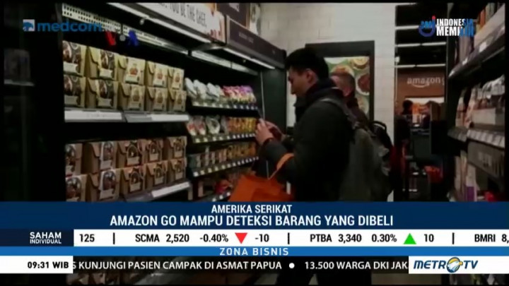 Amazon Buka Toko Tanpa Kasir Pertama di Dunia