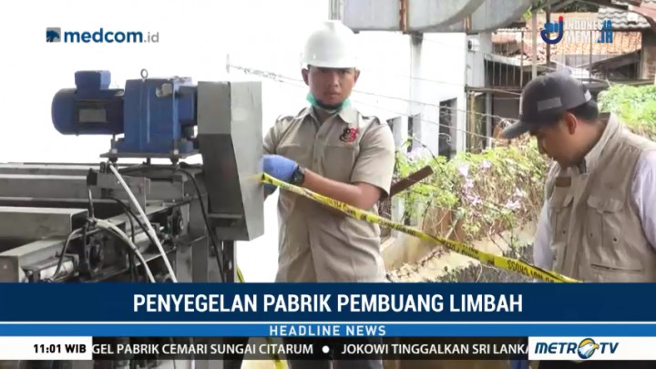 Pabrik Tekstil di Majalaya Terbukti Buang Limbah ke Sungai Citarum