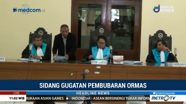 PTUN Kembali Gelar Sidang Gugatan Pembubaran HTI