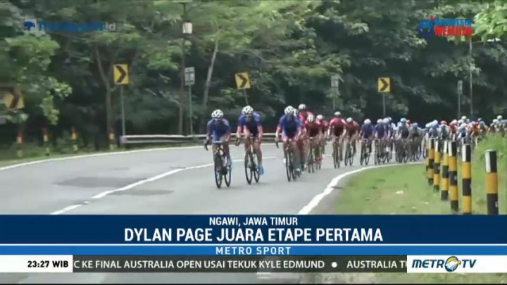 Pembalap Swiss Menangi Etape 1 Tour de Indonesia