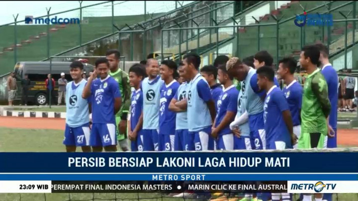 Persib Hadapi Laga Hidup Mati Lawan PSM Makassar