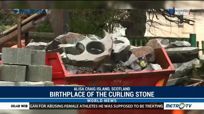 Birthplace of The Curling Stone for 2018 Winter Olympics