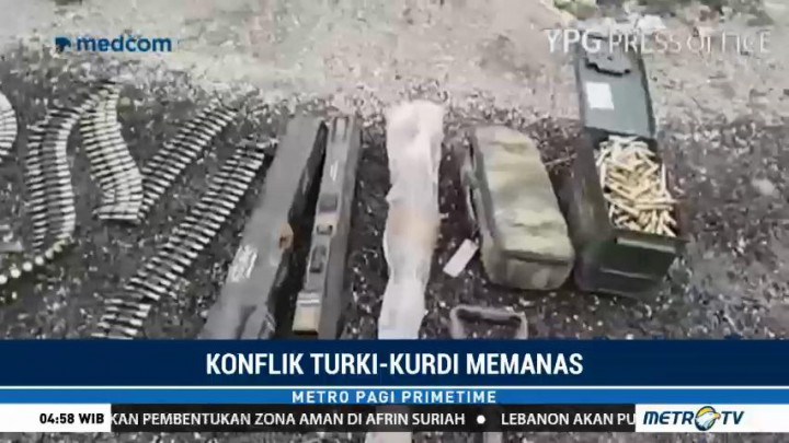 Kurdi Klaim Berhasil Sita Peralatan Militer Turki