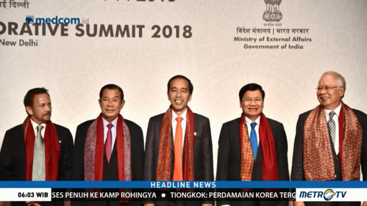 Jokowi Yakin ASEAN-India Bisa Jadi Pusat Perekonomian di Samudera Hindia