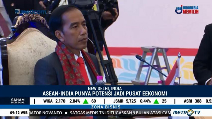 Jokowi Ajak Para Pemimpin Wujudkan ASEAN-India Jadi Pusat Ekonomi