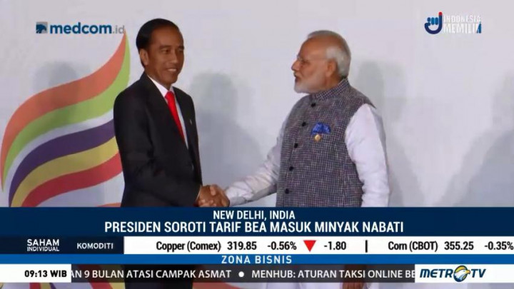 Pertemuan Jokowi-PM India Bahas Kerja Sama Ekonomi