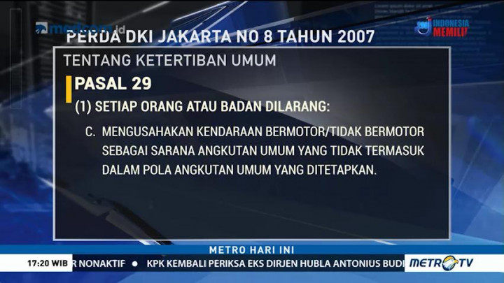 Wacana Becak di Jakarta Menuai Polemik