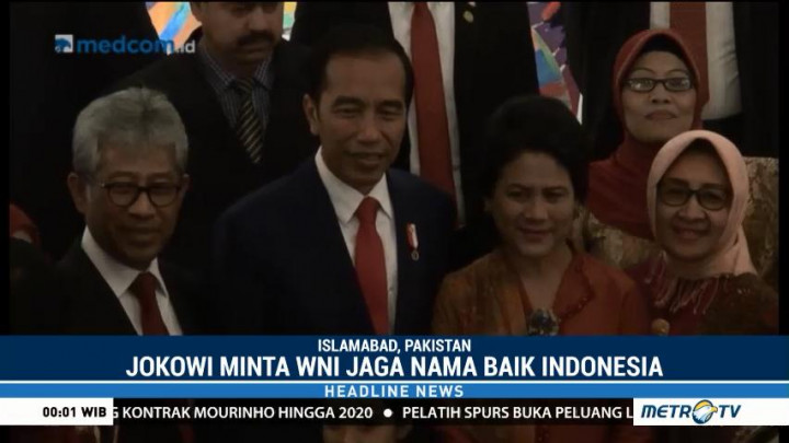 Presiden Temui Diaspora Pakistan