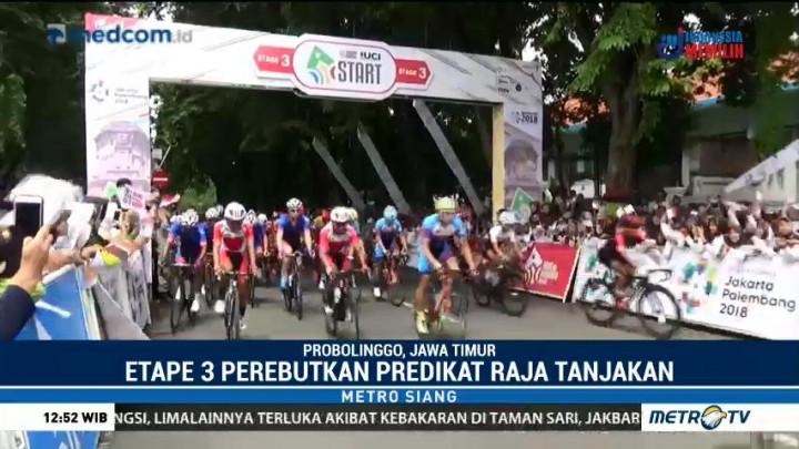 Etape 3 Tour de Indonesia Resmi Dimulai