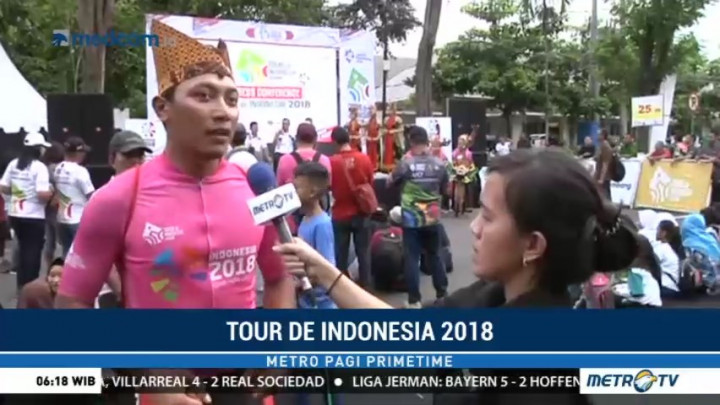Tanjakan Jadi Hambatan Projo Waseso di Etape 3 Tour de Indonesia 2018