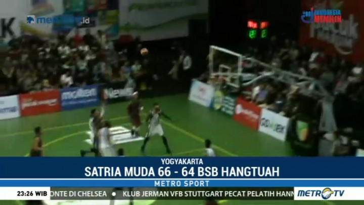 Satria Muda Menang Tipis atas BSB Hangtuah