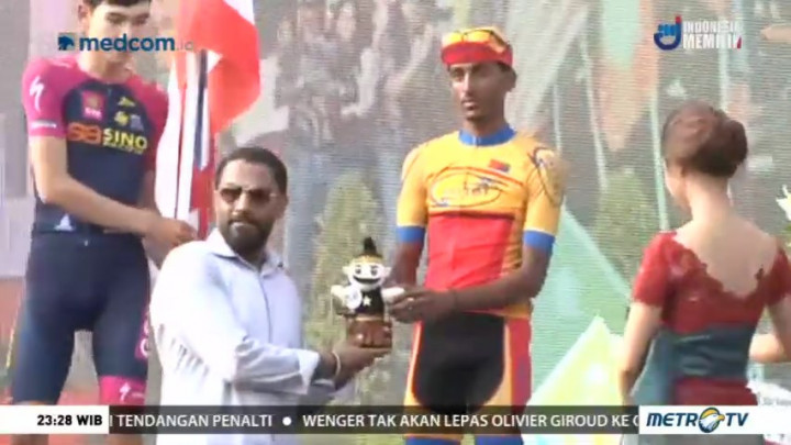 Pembalap Thailand Kuasai Etape 4 Tour de Indonesia 2018