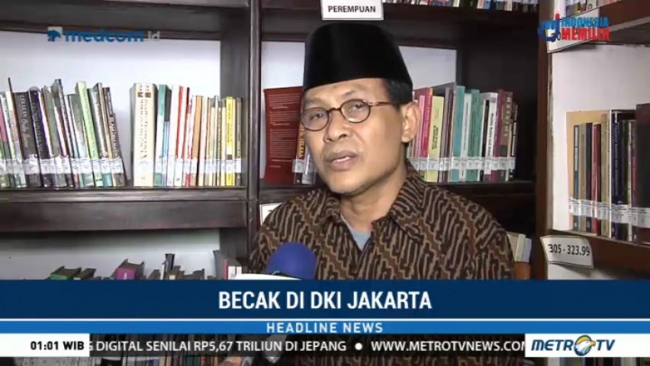 Ombudsman: Rencana Becak di DKI Jakarta Perlu Dikaji Matang