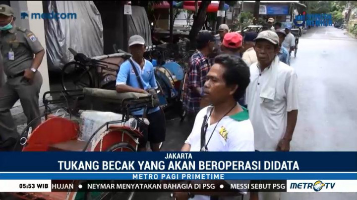 Urbanisasi Becak ke Jakarta