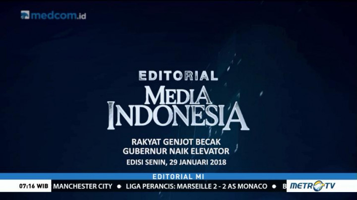 Rakyat Genjot Becak, Gubernur Naik Elevator