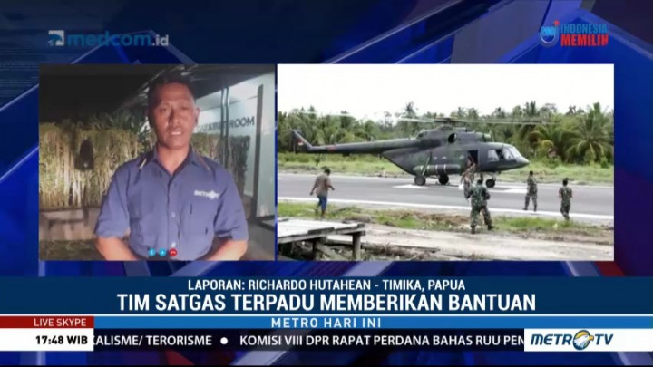 24 Kampung Belum Terjangkau Satgas Terpadu KLB Asmat