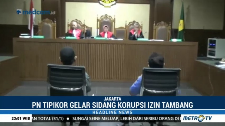 Sidang Lanjutan Nur Alam, KPK Hadirkan Dua Saksi