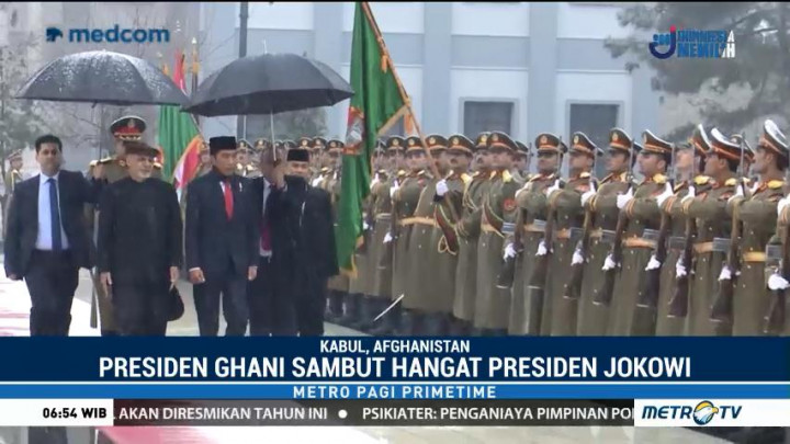 Jokowi Jadi Presiden Indonesia Kedua yang Kunjungi Afghanistan