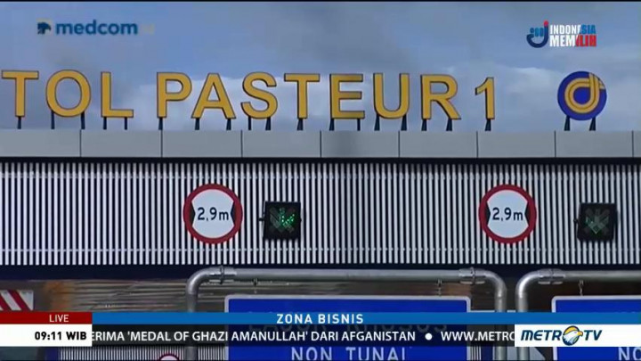 Gerbang Tol Pasteur Arah Jakarta Direlokasi ke Simpang Susun Baros