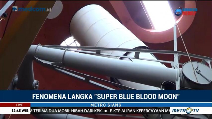 Bosscha Bersiap Sambut Fenomena Supermoon