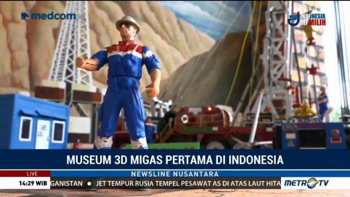 Ada Museum 3D Migas Pertama di Indonesia