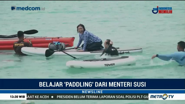 Belajar 'Paddling' dari Menteri Susi (1)