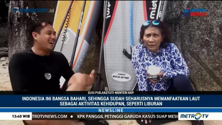 Belajar 'Paddling' dari Menteri Susi (2)