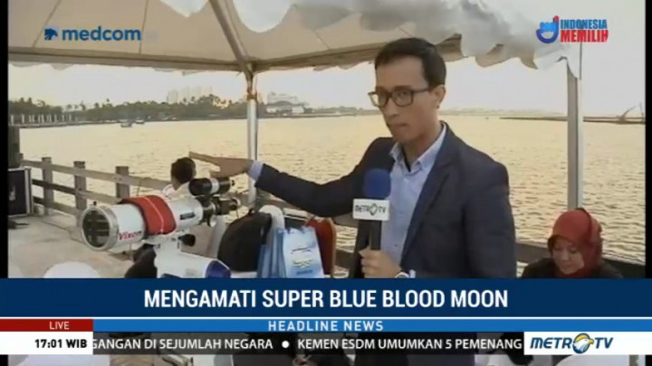 Ini Teropong untuk Lihat Gerhana Bulan yang Tersedia di Ancol