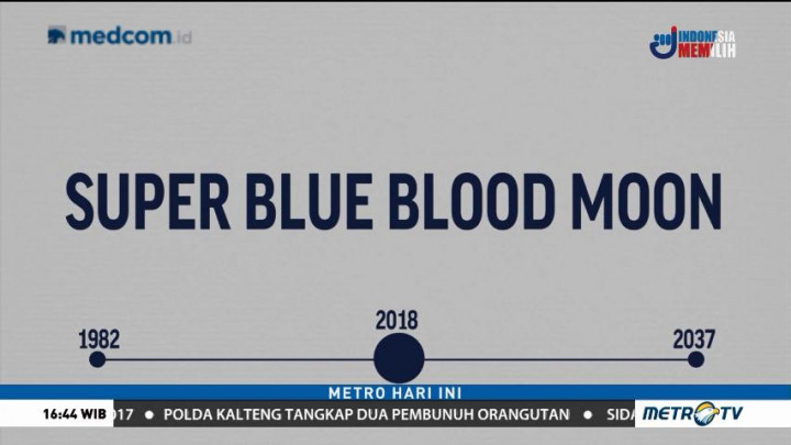 Mengenal Fenomena Super Blue Blood Moon