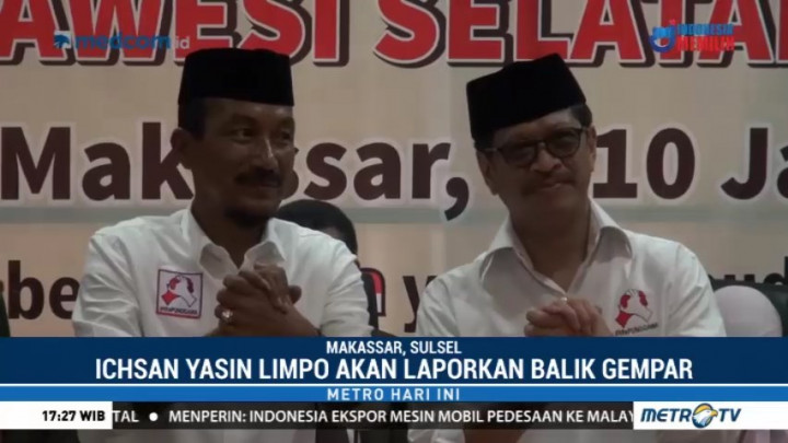Ichsan Yasin Limpo akan Laporkan Balik Pelapor Kasus Ijazah Palsu