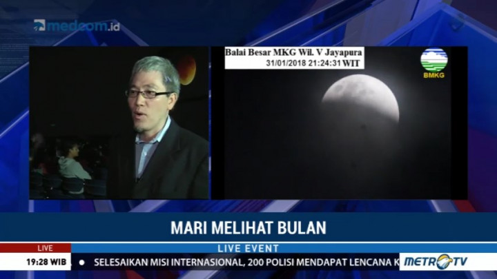 Rangkaian Acara Nobar Gerhana Bulan Digelar di Sabuga ITB