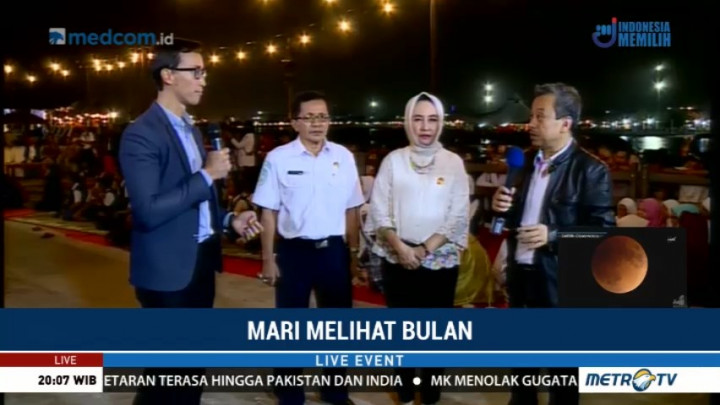 BMKG: Gerhana Bulan Paling Terlihat Makassar