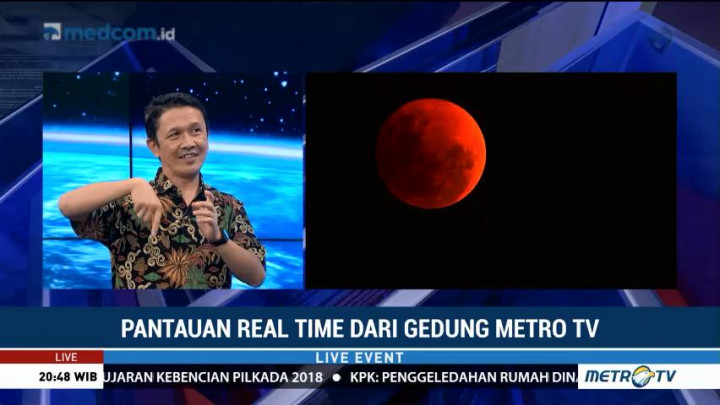 BMKG: Super Blue Blood Moon Tak Picu Gelombang Tinggi