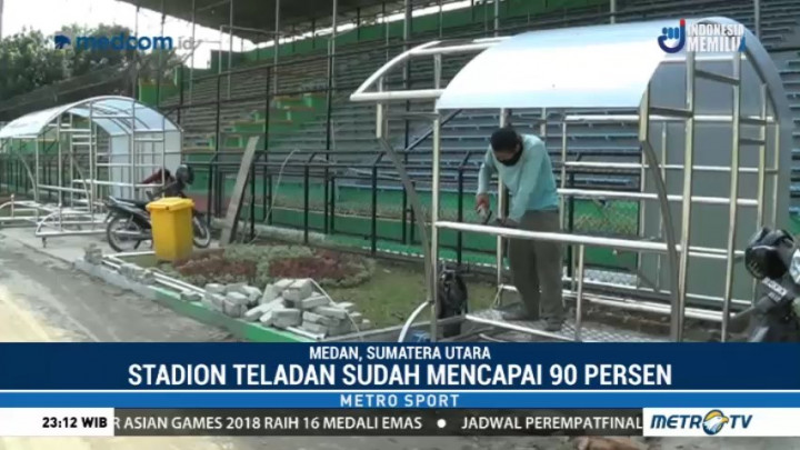 Pemkot Medan Kebut Renovasi Stadion Teladan