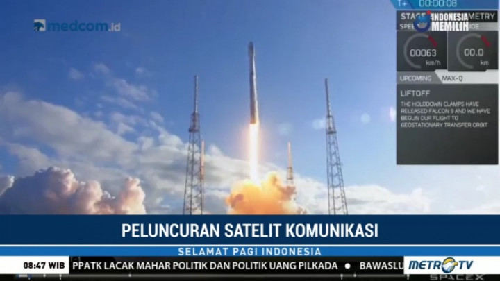 SpaceX Luncurkan Satelit Komunikasi untuk Luksemburg