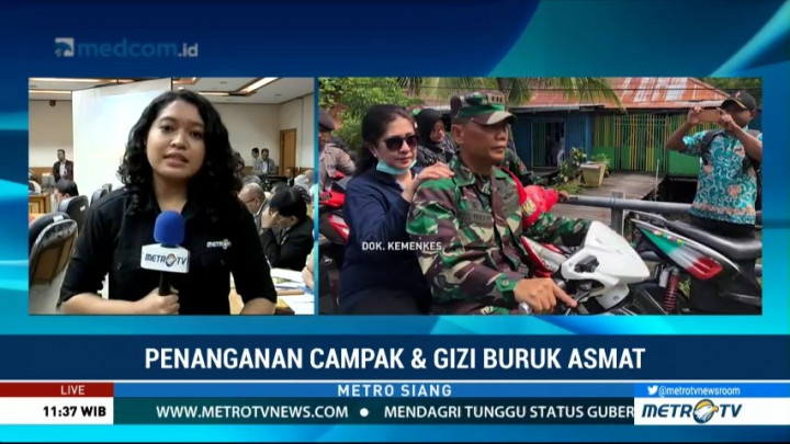 Pemerintah-DPR Gelar Rapat Bahas Penanganan Campak dan Gizi Buruk di Asmat