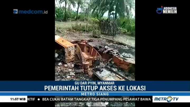 Lima Kuburan Massal Ditemukan di Myanmar