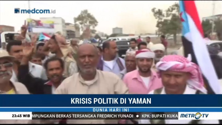 Kelompok Separatis Yaman Kuasai Aden