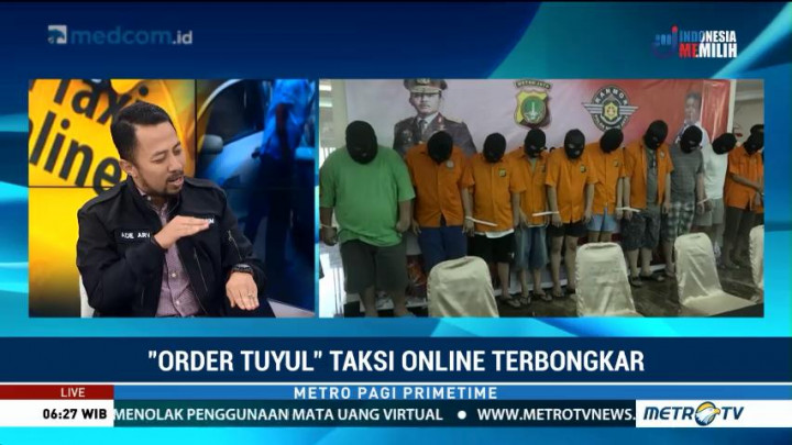 'Order Tuyul' Taksi Daring Terbongkar